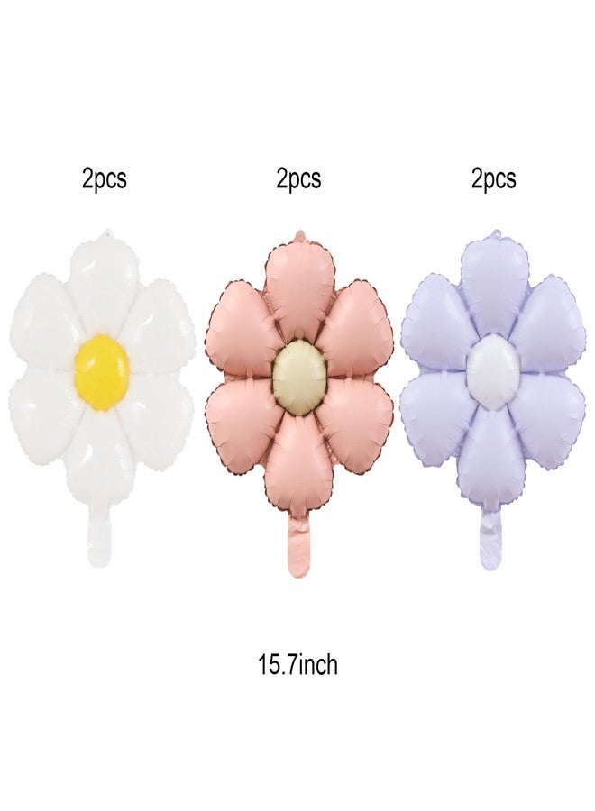 PLAP Happy Birthday Number balloon Flower Balloon Set Birthday Party Decoration (Number 2) - Image 3